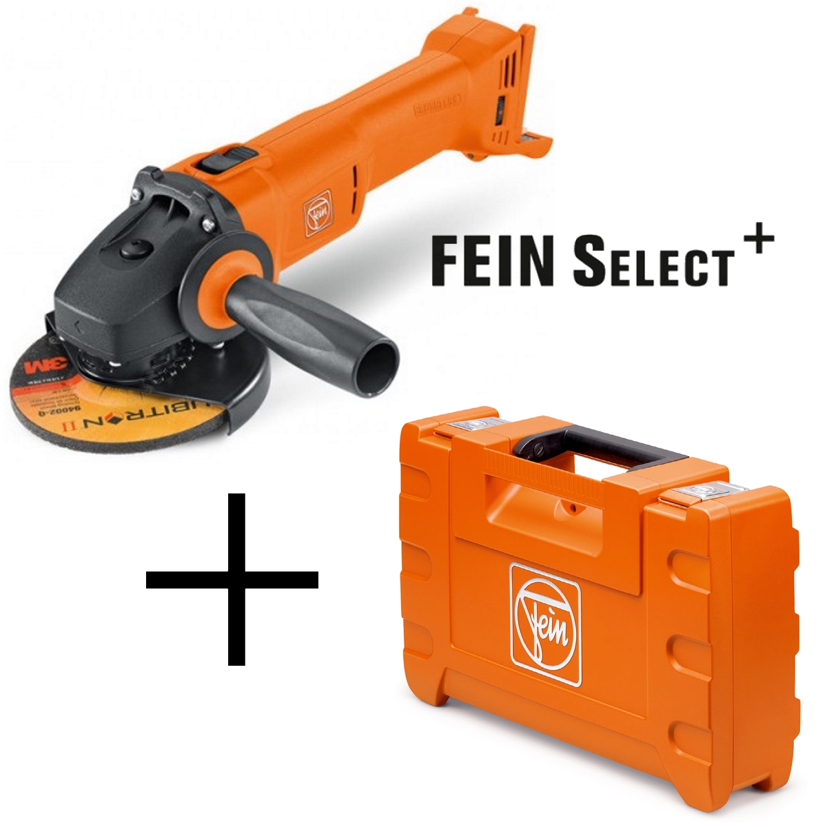 Fein Akku-Winkelschleifer CCG18-125BL//18V 71200262000 ohne Akku und Ladegerät