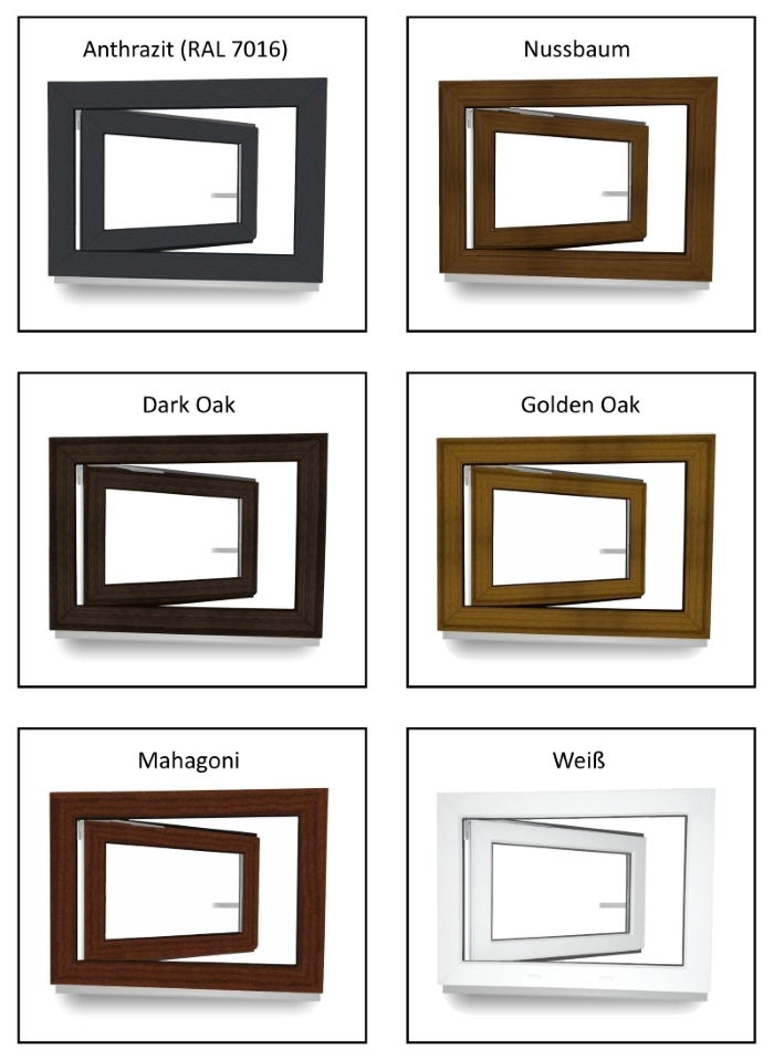 Kellerfenster Kunststoff Fenster nach Maß Wunschmaß Sondermaß Mass